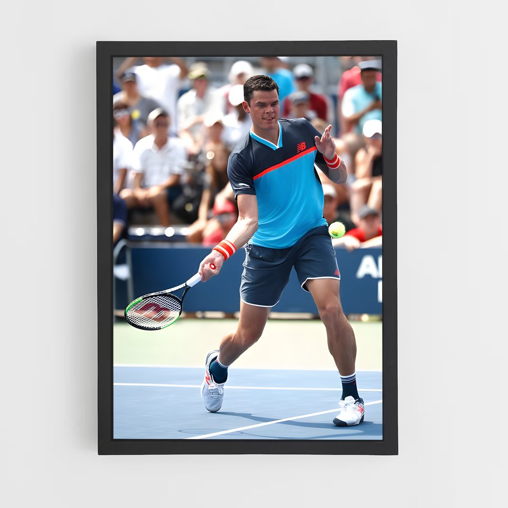 Poster La Prise de Risque – affiche Tennis (vue 2)
